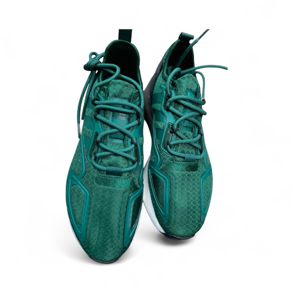 Adidas ZK2K Boost Stylish Green Men’s 6 Shoes. NWT